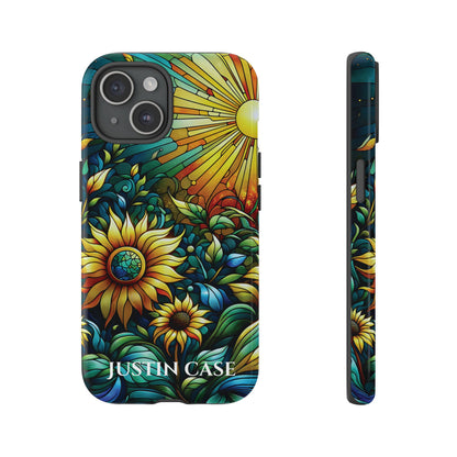 Cathedral Sunflowers - Personalized Phone Case