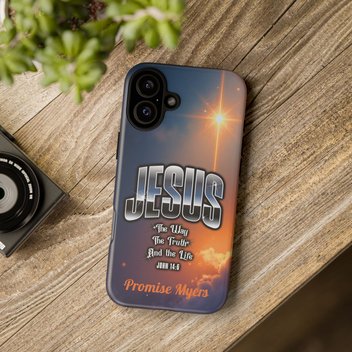 Jesus — The Way, The Truth & The Life — Personalized Phone Case