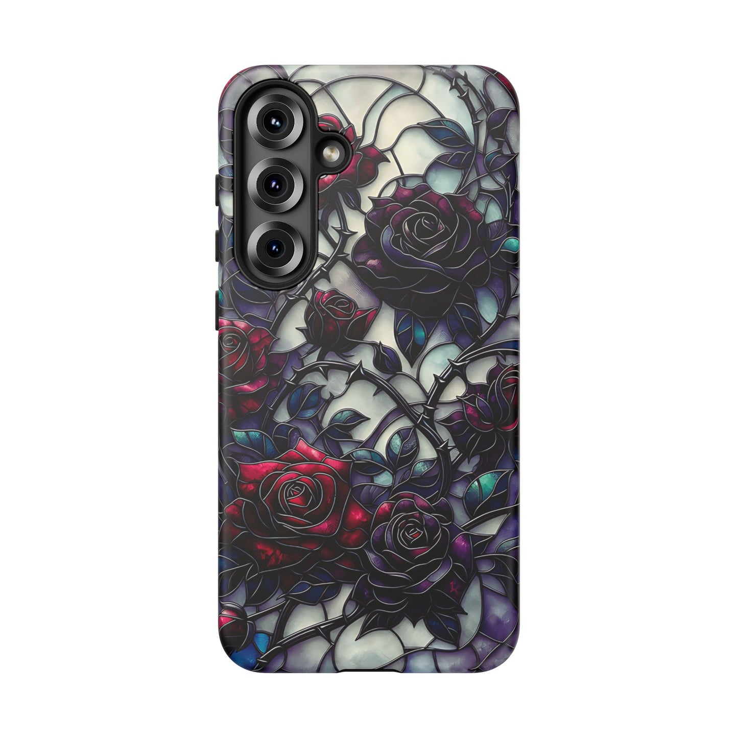 Cathedral Night Roses – Phone Case