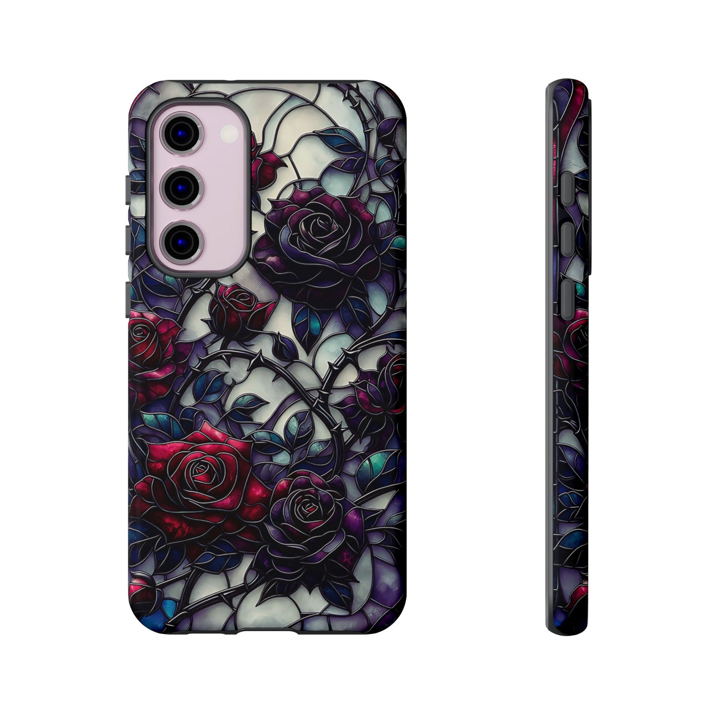 Cathedral Night Roses – Phone Case