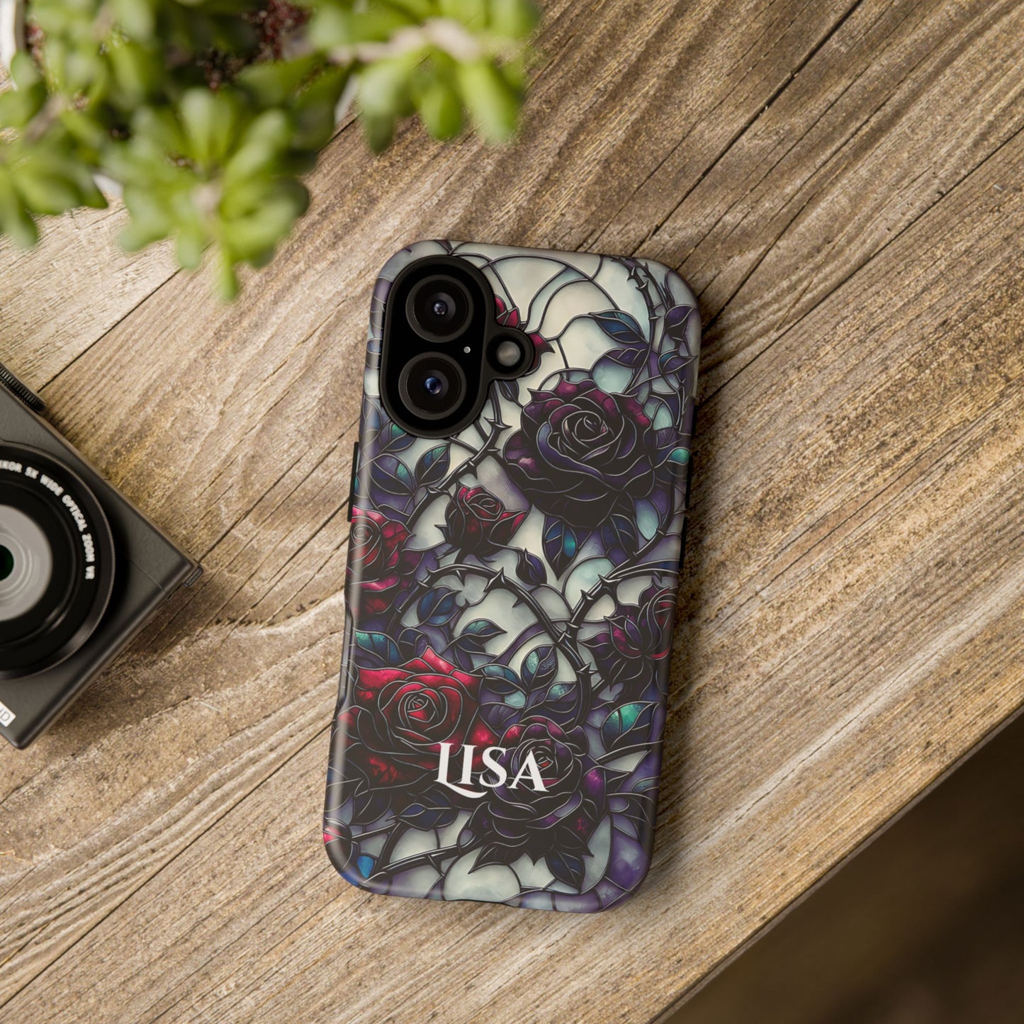 Cathedral Night Roses – Personalized