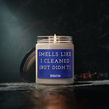 Smells Like I Cleaned 9oz Soy Candle