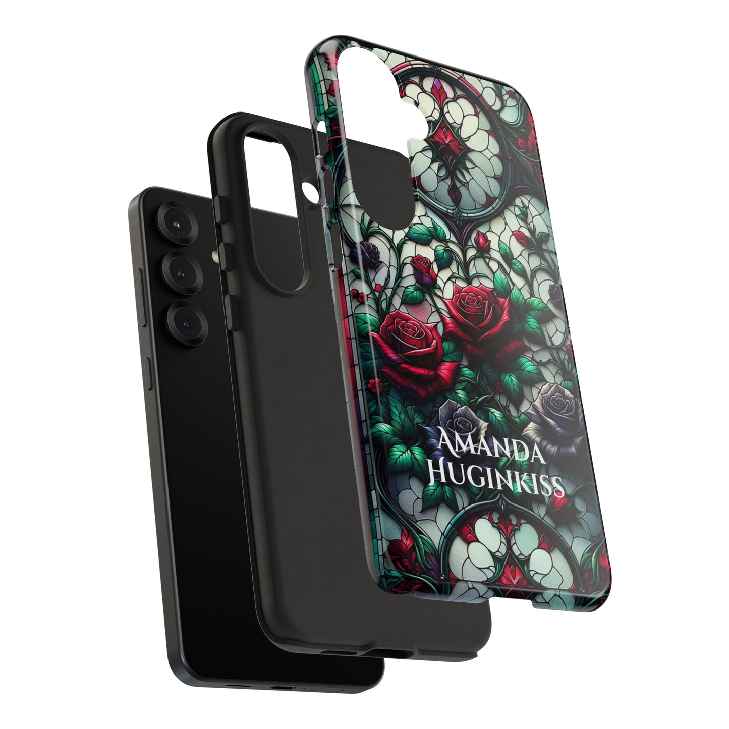 Cathedral Dawn Roses - Personalized Phone Case
