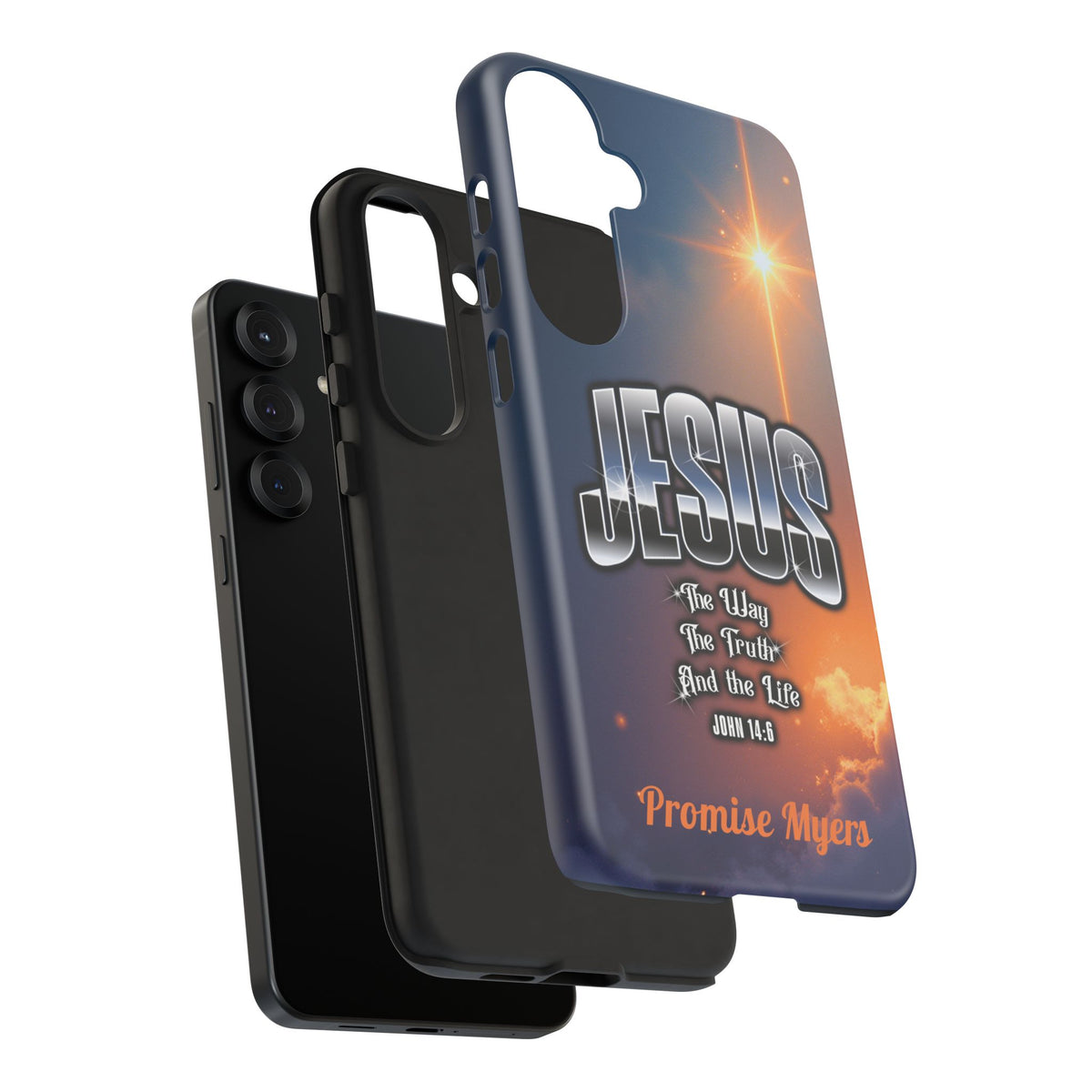 Jesus — The Way, The Truth & The Life — Personalized Phone Case