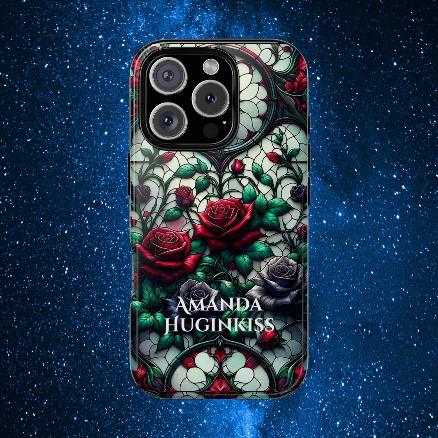 Cathedral Dawn Roses - Personalized Phone Case