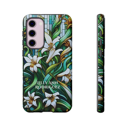 Cathedral Lilies - Personalized Phone Case