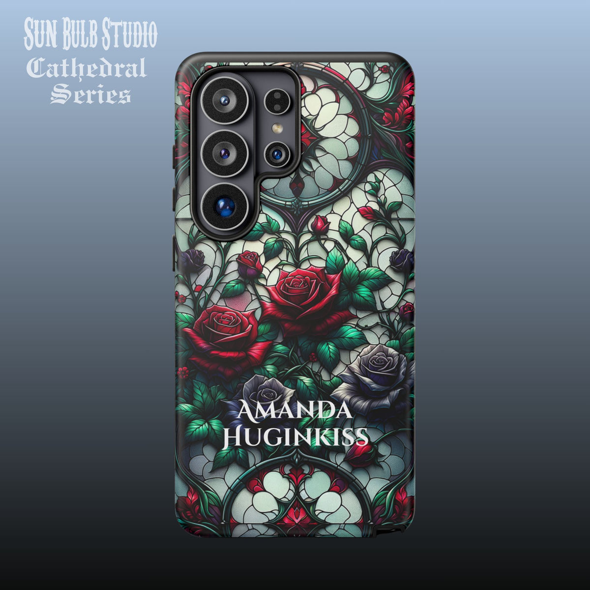 Cathedral Dawn Roses - Personalized Phone Case