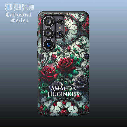 Cathedral Dawn Roses - Personalized Phone Case