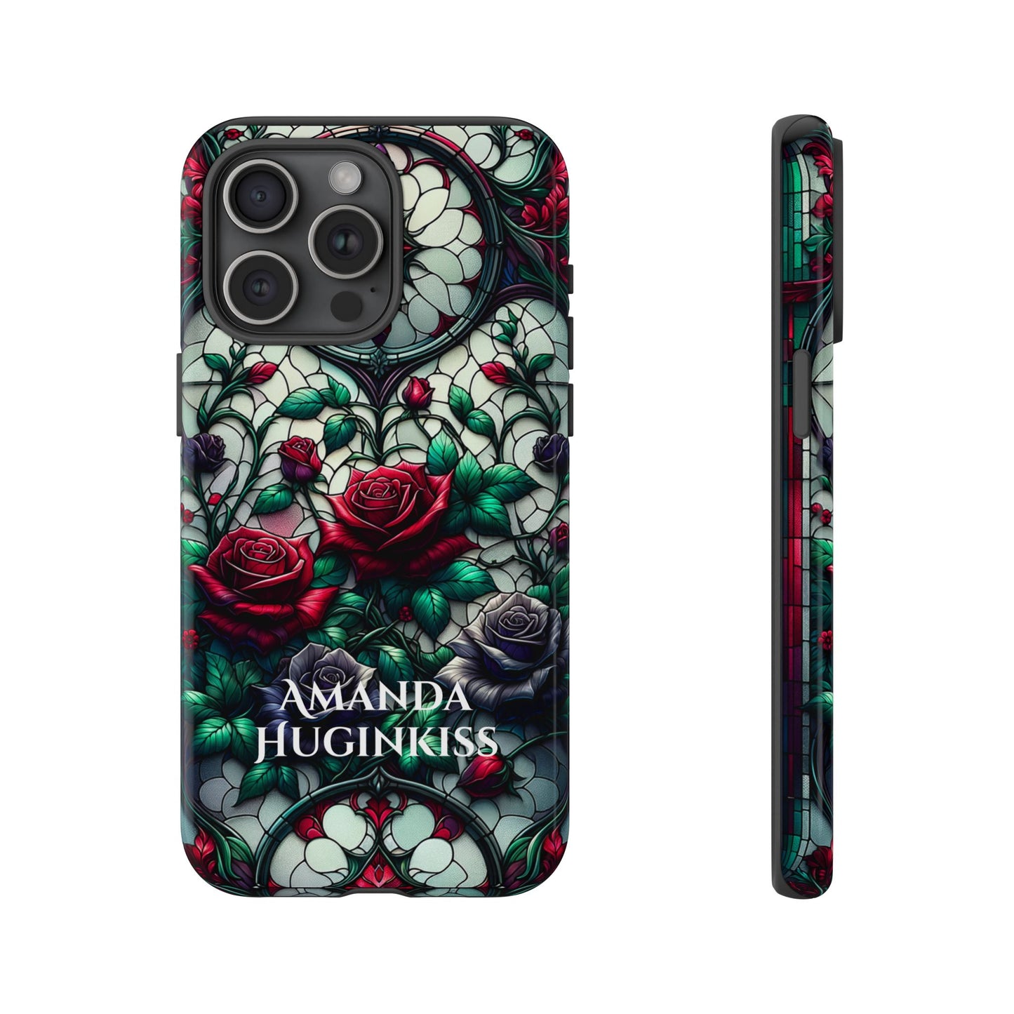 Cathedral Dawn Roses - Personalized Phone Case