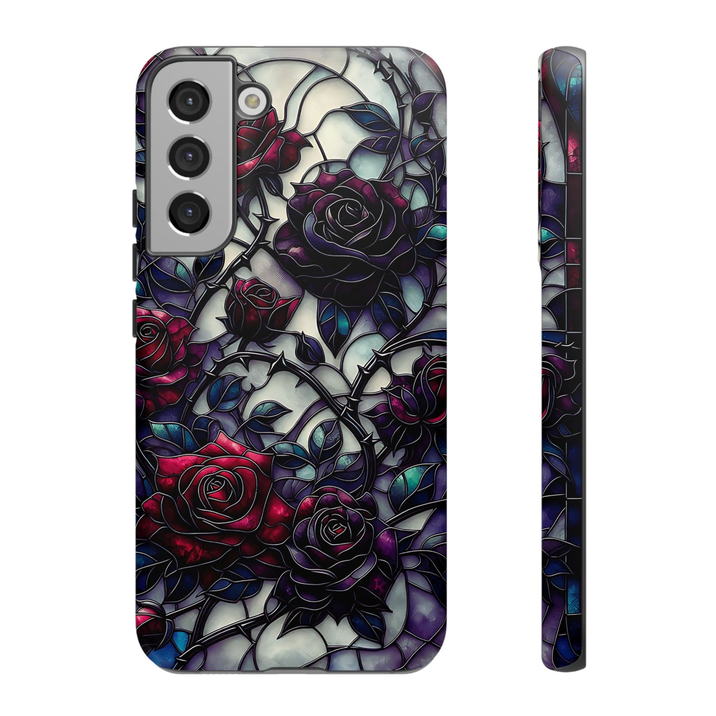 Cathedral Night Roses – Phone Case