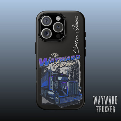 The Wayward Trucker™ Midnight Blue Edition— Personalized Phone Case