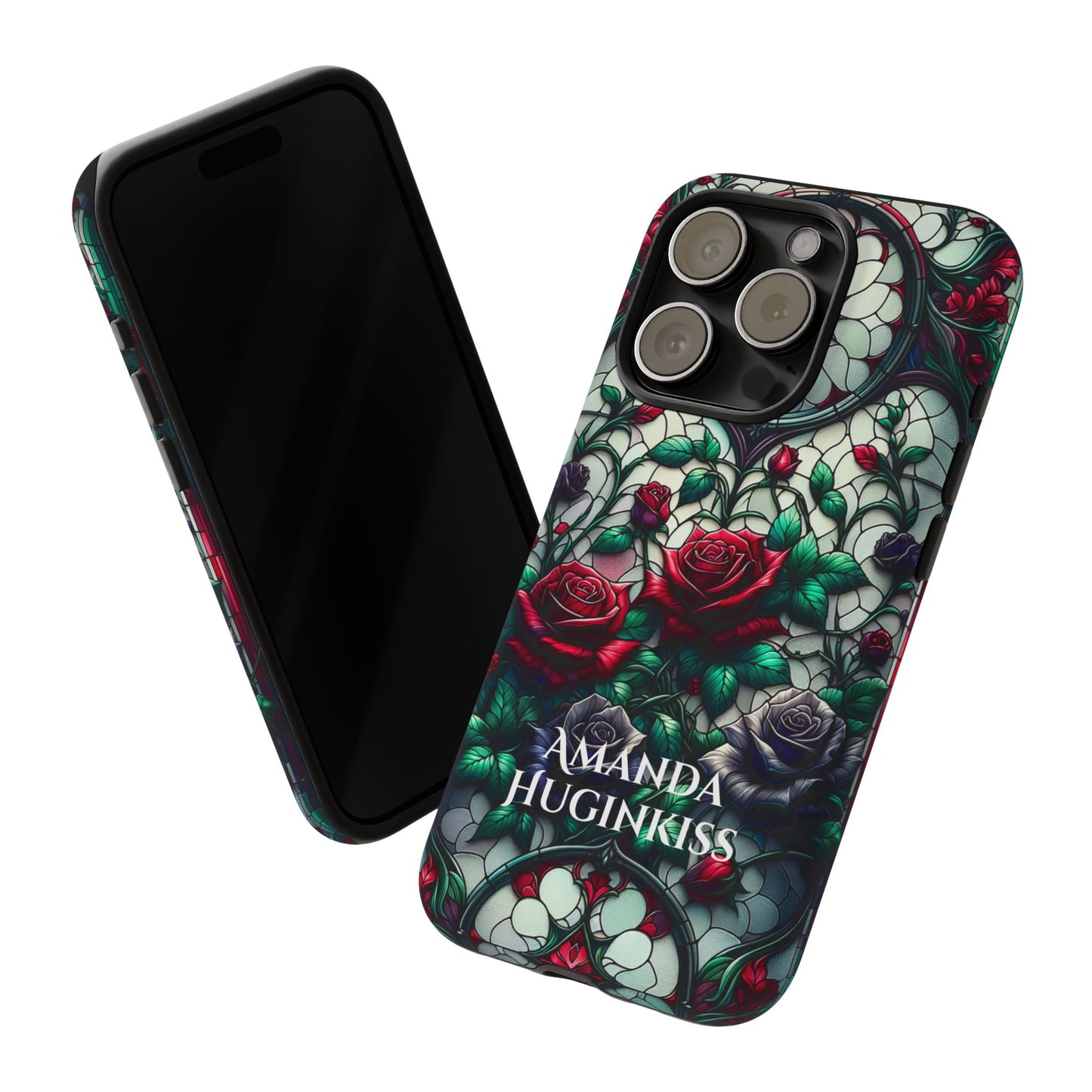 Cathedral Dawn Roses - Personalized Phone Case