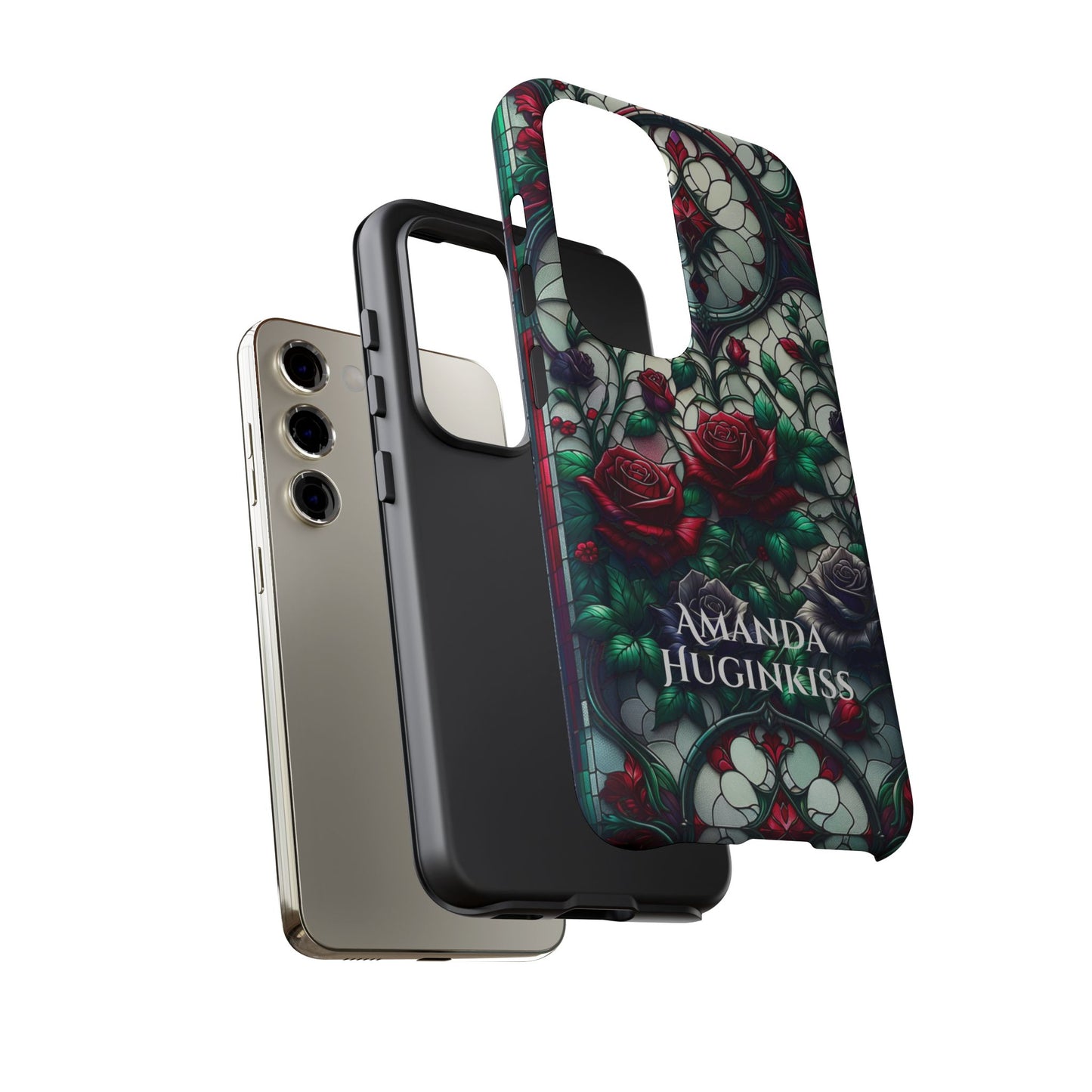 Cathedral Dawn Roses - Personalized Phone Case