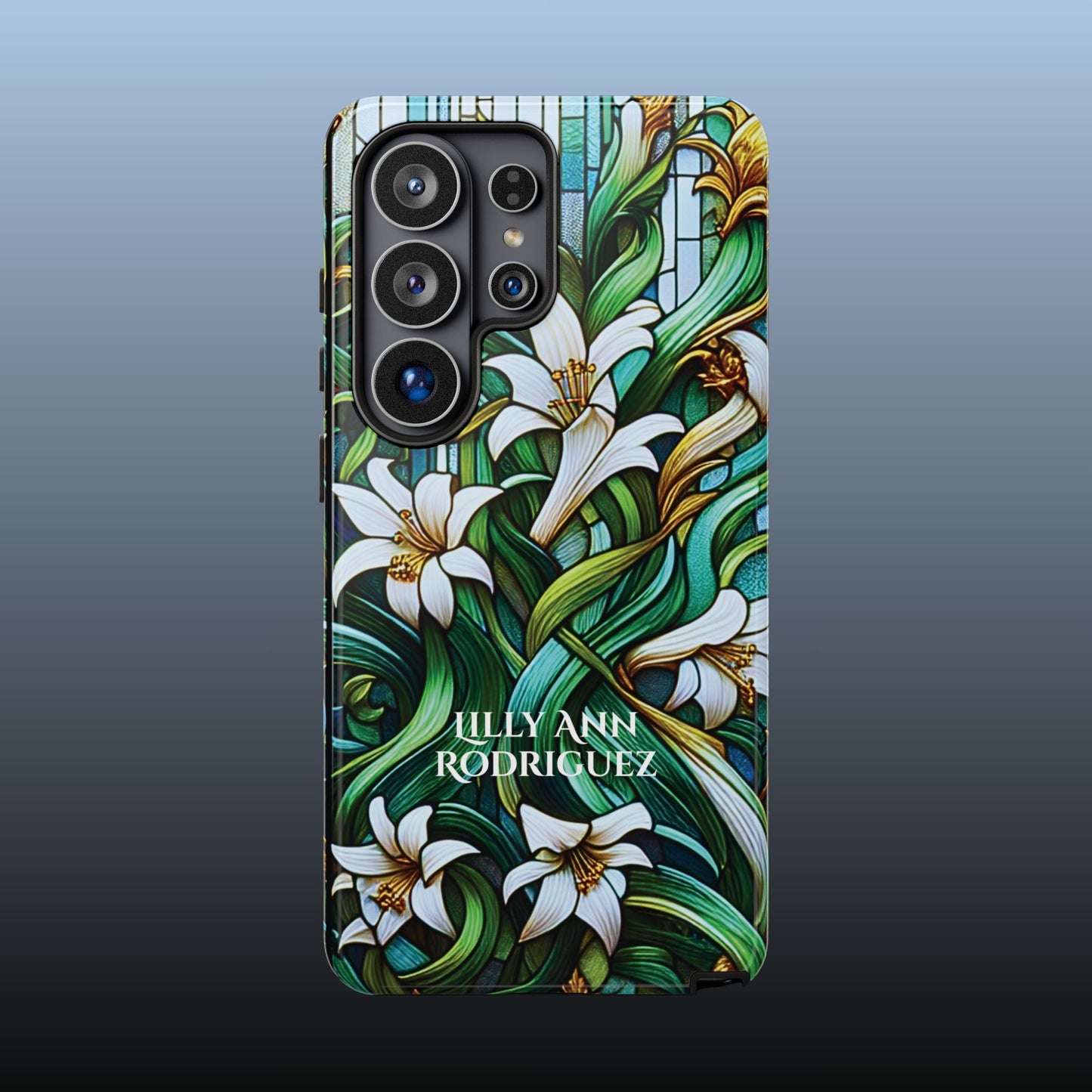Cathedral Lilies - Personalized Phone Case