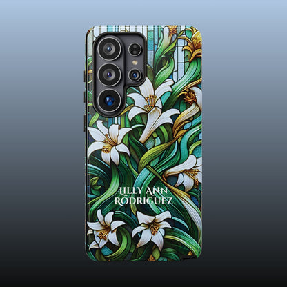 Cathedral Lilies - Personalized Phone Case