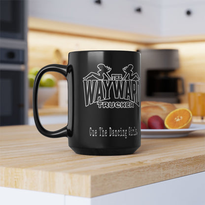The Wayward Trucker — Black 15oz Mug