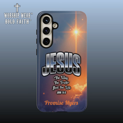 Jesus — The Way, The Truth & The Life — Personalized Phone Case
