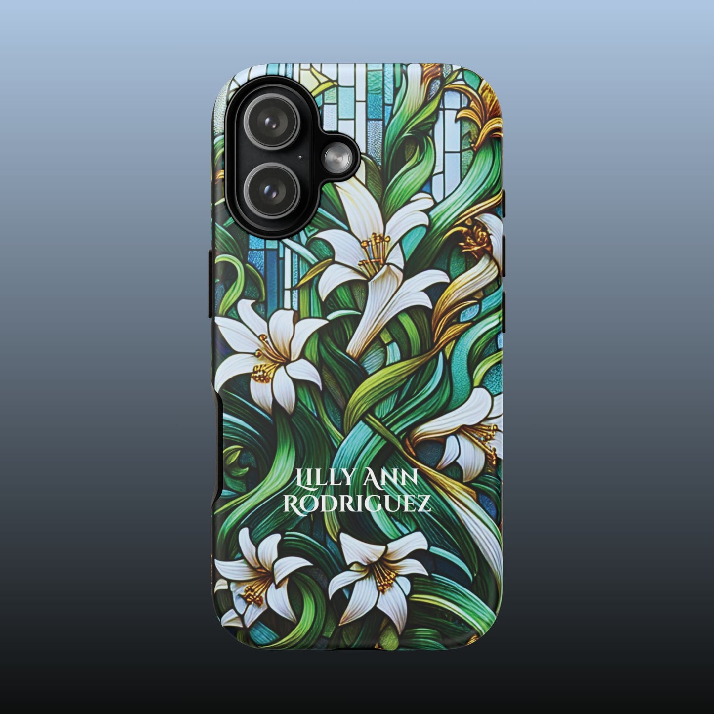 Cathedral Lilies - Personalized Phone Case