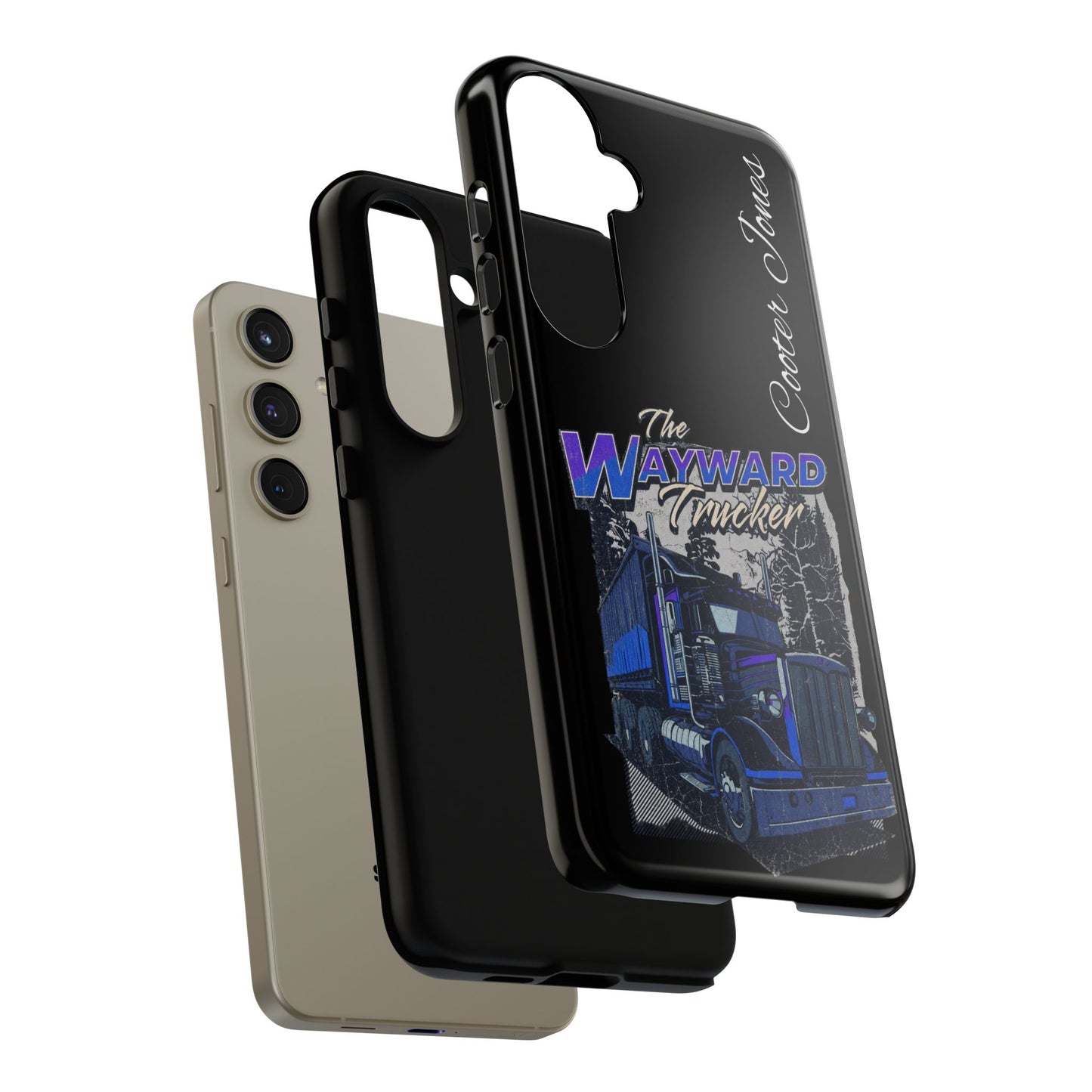 The Wayward Trucker™ Midnight Blue Edition— Personalized Phone Case