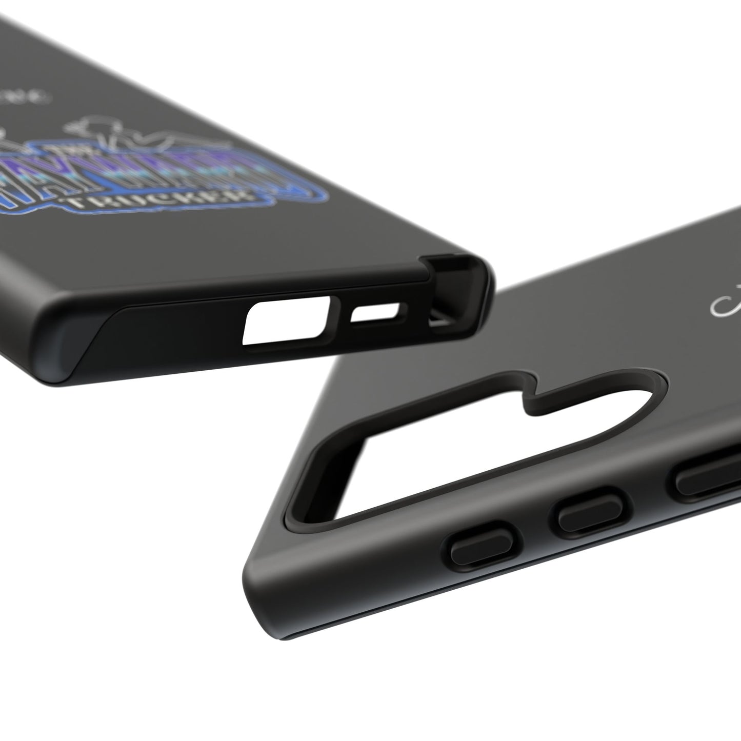 Personalized 'The Wayward Trucker' Phone Case — Custom Name Tough Case for Truck Drivers