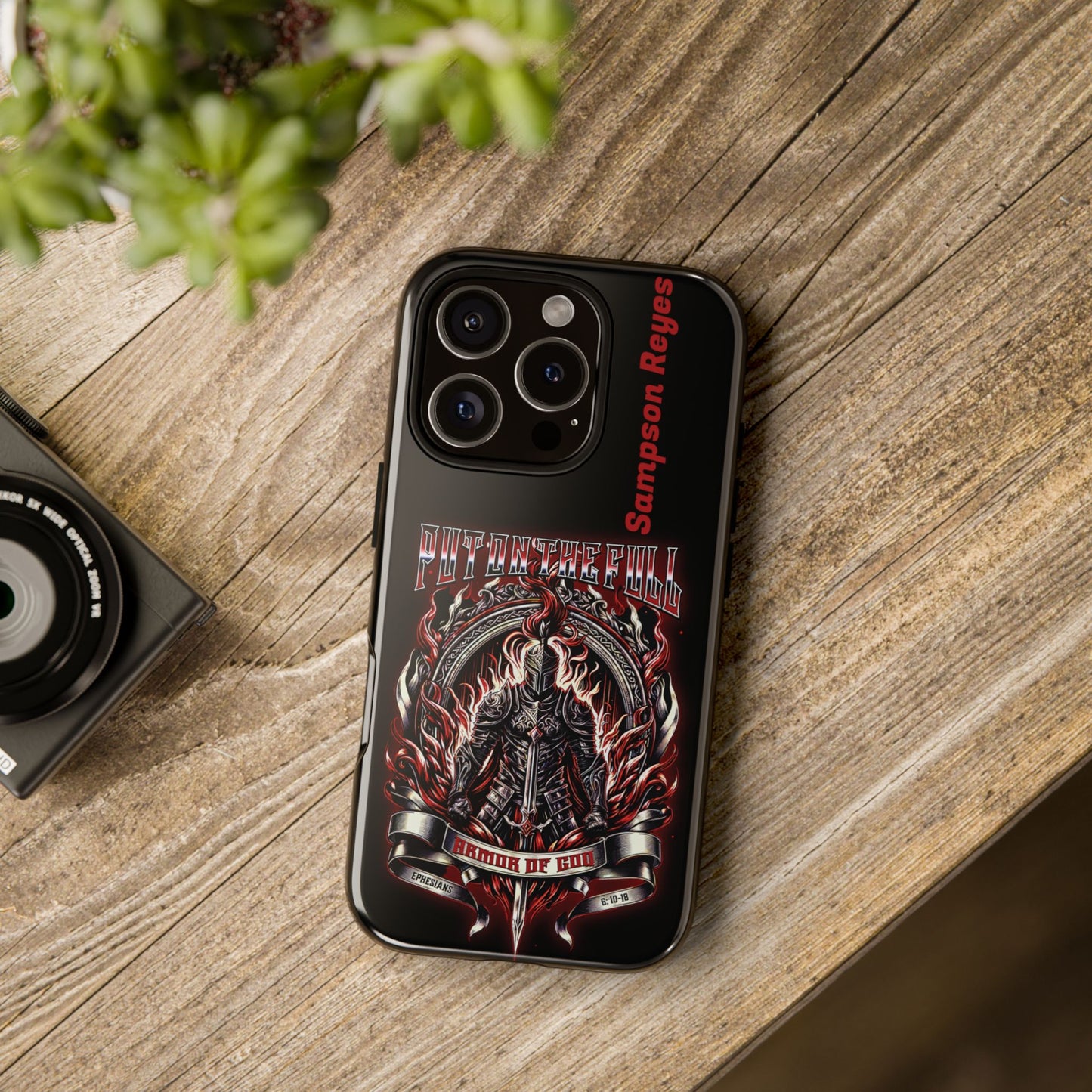 Put on the Full Armor— Personalized Phone Case