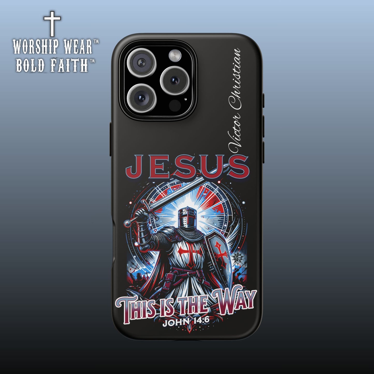 Jesus This is the Way— Personalized Phone Case