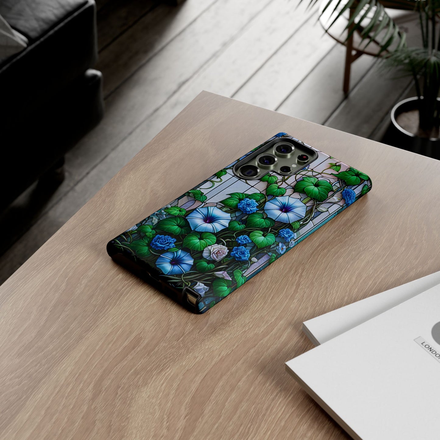 Cathedral Morning Glories – Phone Case