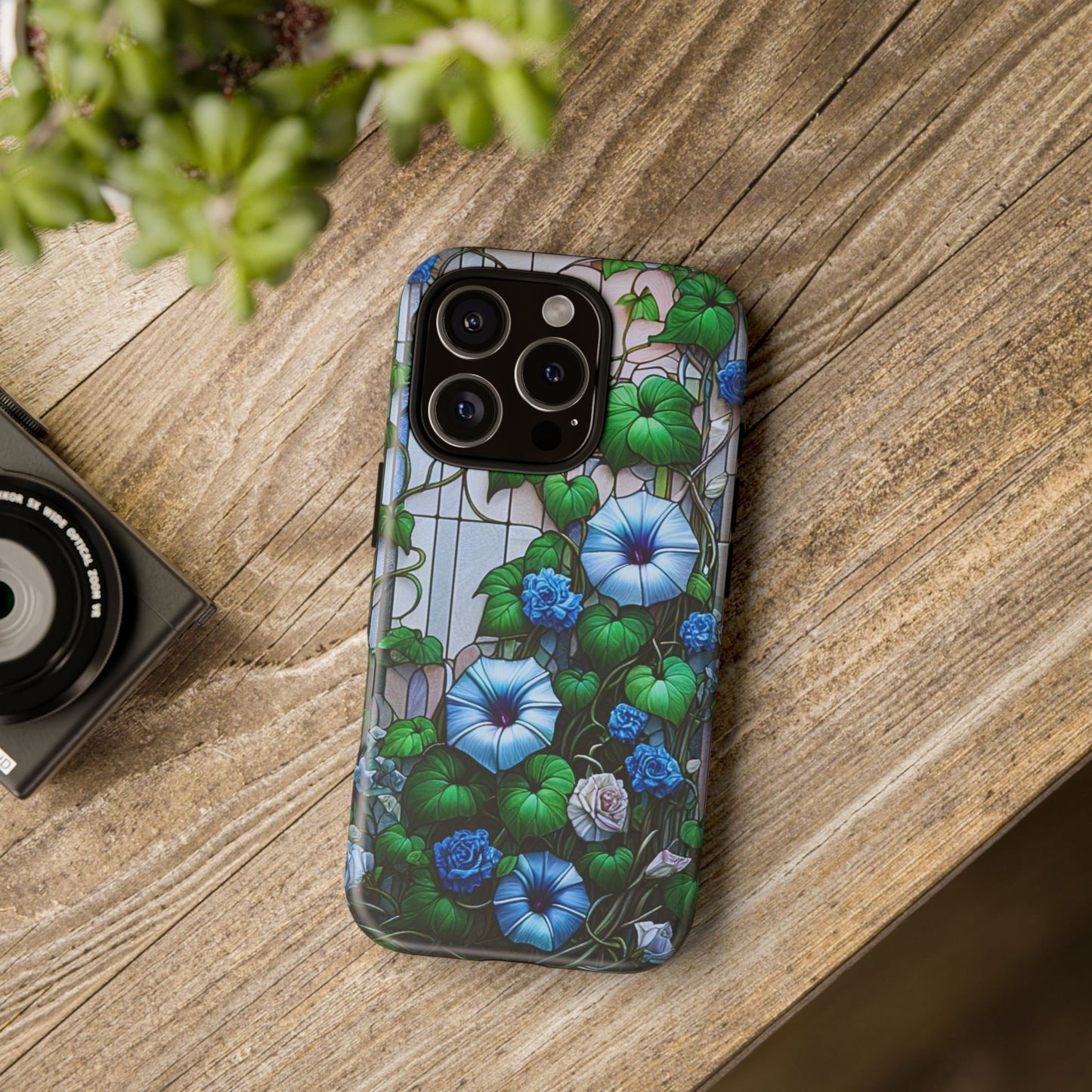 Cathedral Morning Glories – Phone Case