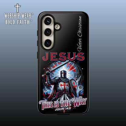 Jesus This is the Way— Personalized Phone Case