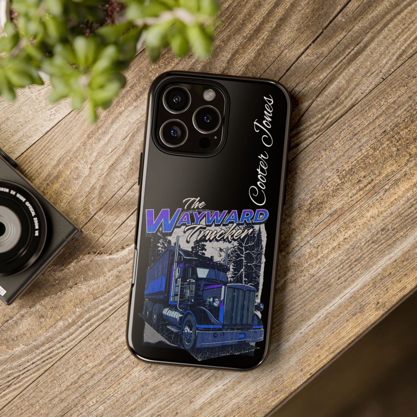 The Wayward Trucker™ Midnight Blue Edition— Personalized Phone Case