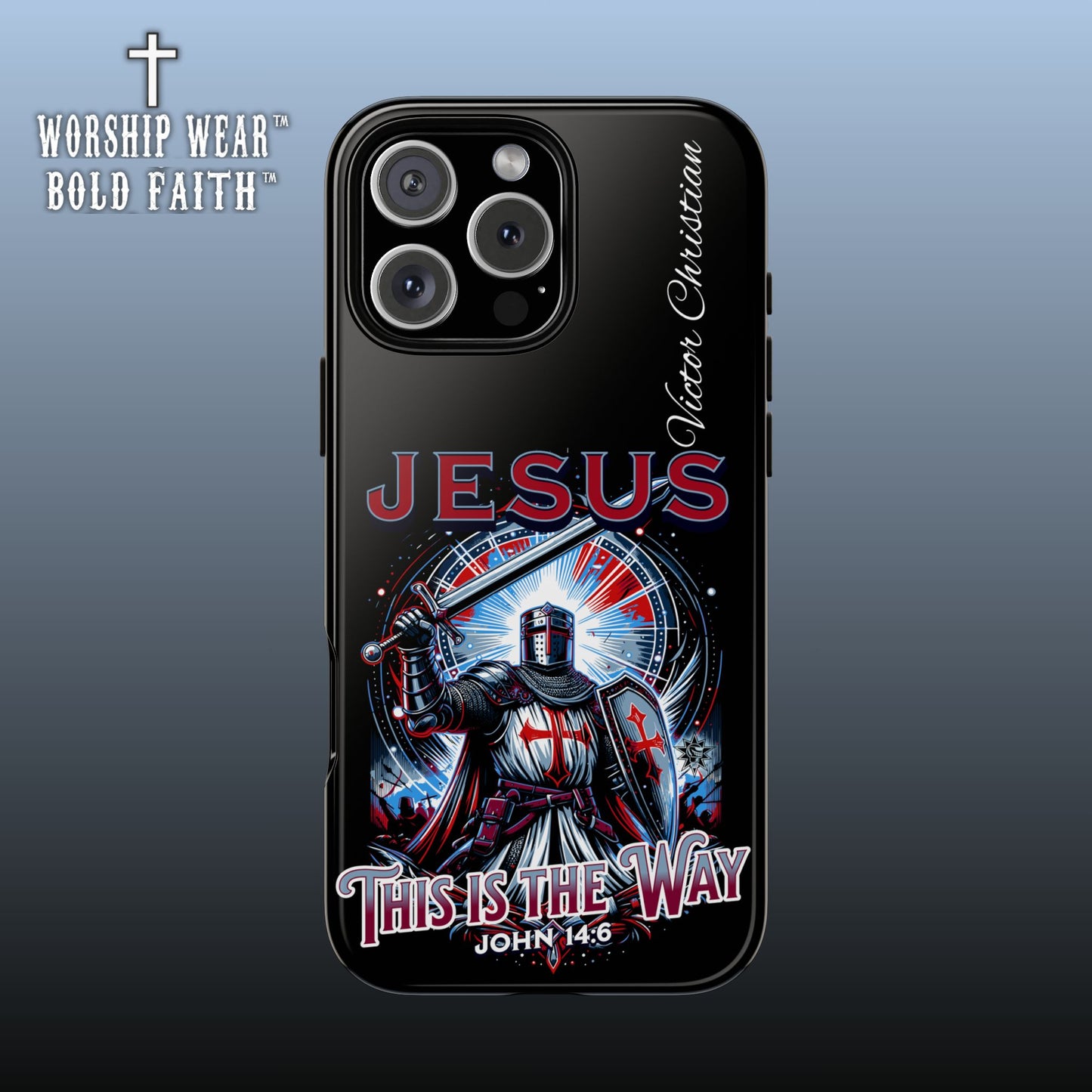 Jesus This is the Way— Personalized Phone Case
