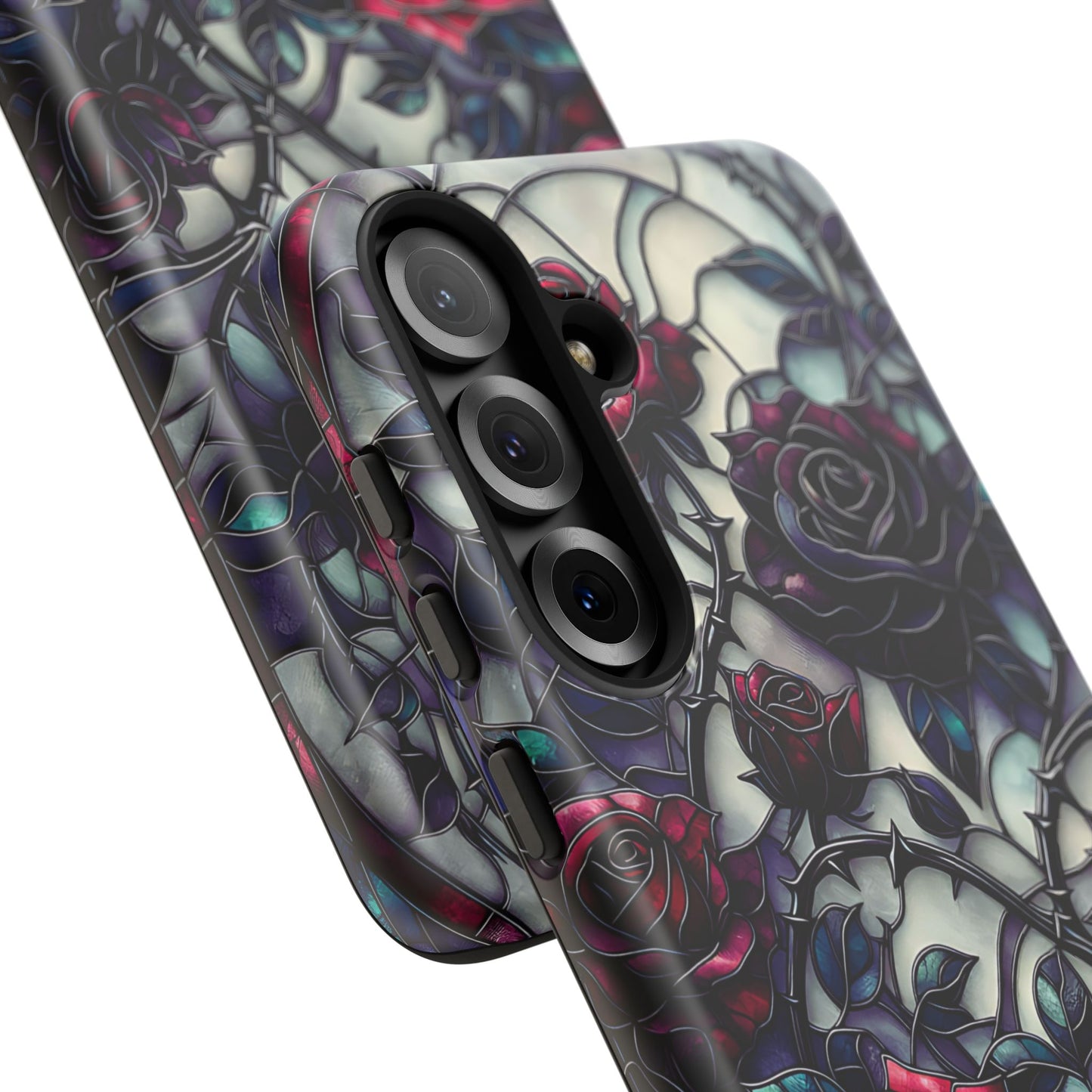 Cathedral Night Roses – Phone Case