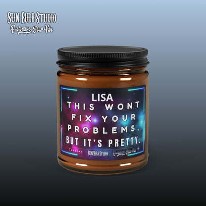 Customize Your Vibe™ Personalized Candle – This Won't Fix Your Problems