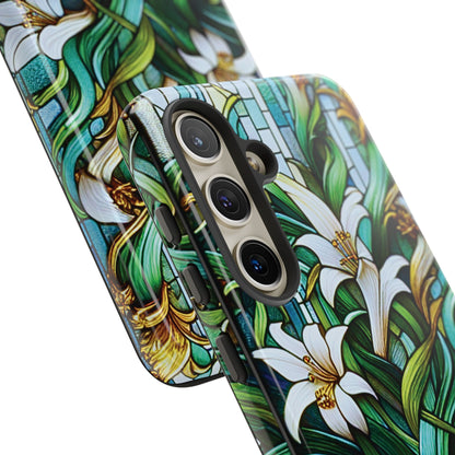 Cathedral Lilies - Personalized Phone Case