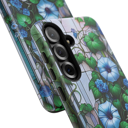 Cathedral Morning Glories - Personalized Phone Case