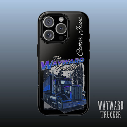 The Wayward Trucker™ Midnight Blue Edition— Personalized Phone Case