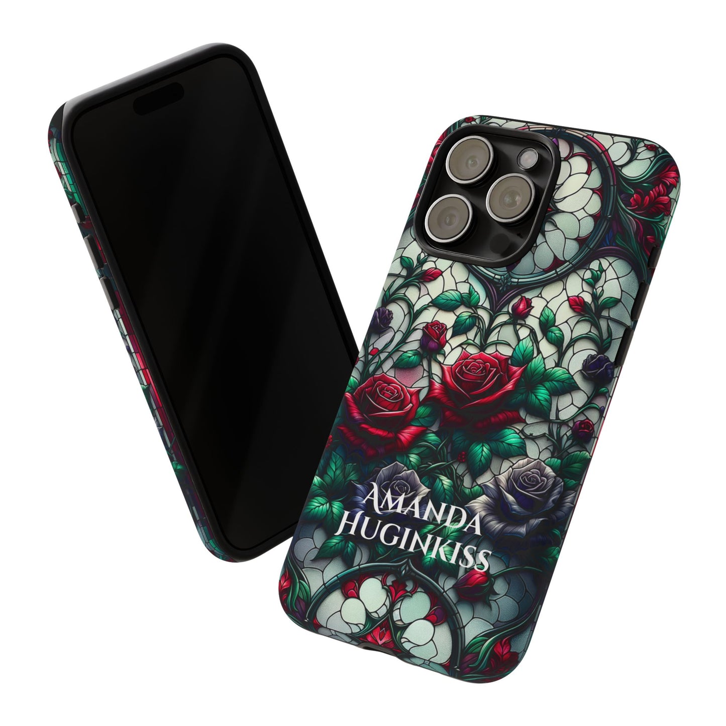 Cathedral Dawn Roses - Personalized Phone Case