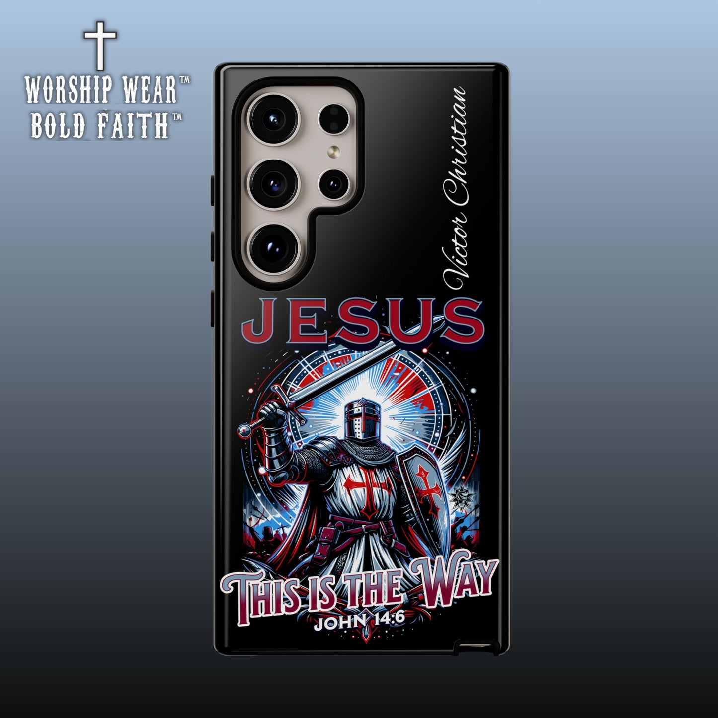 Jesus This is the Way— Personalized Phone Case