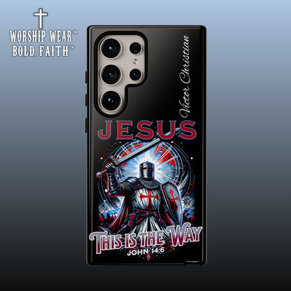 Jesus This is the Way— Personalized Phone Case