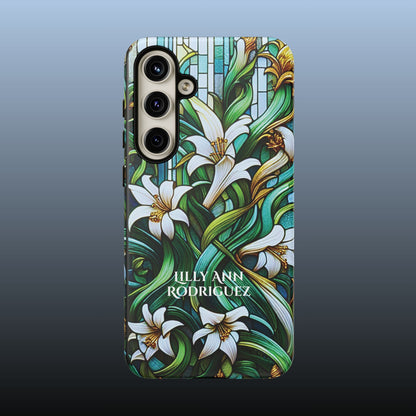 Cathedral Lilies - Personalized Phone Case