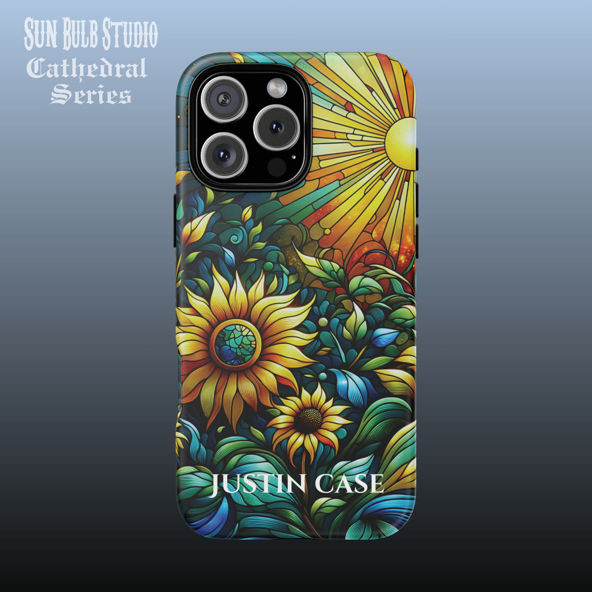 Cathedral Sunflowers - Personalized Phone Case