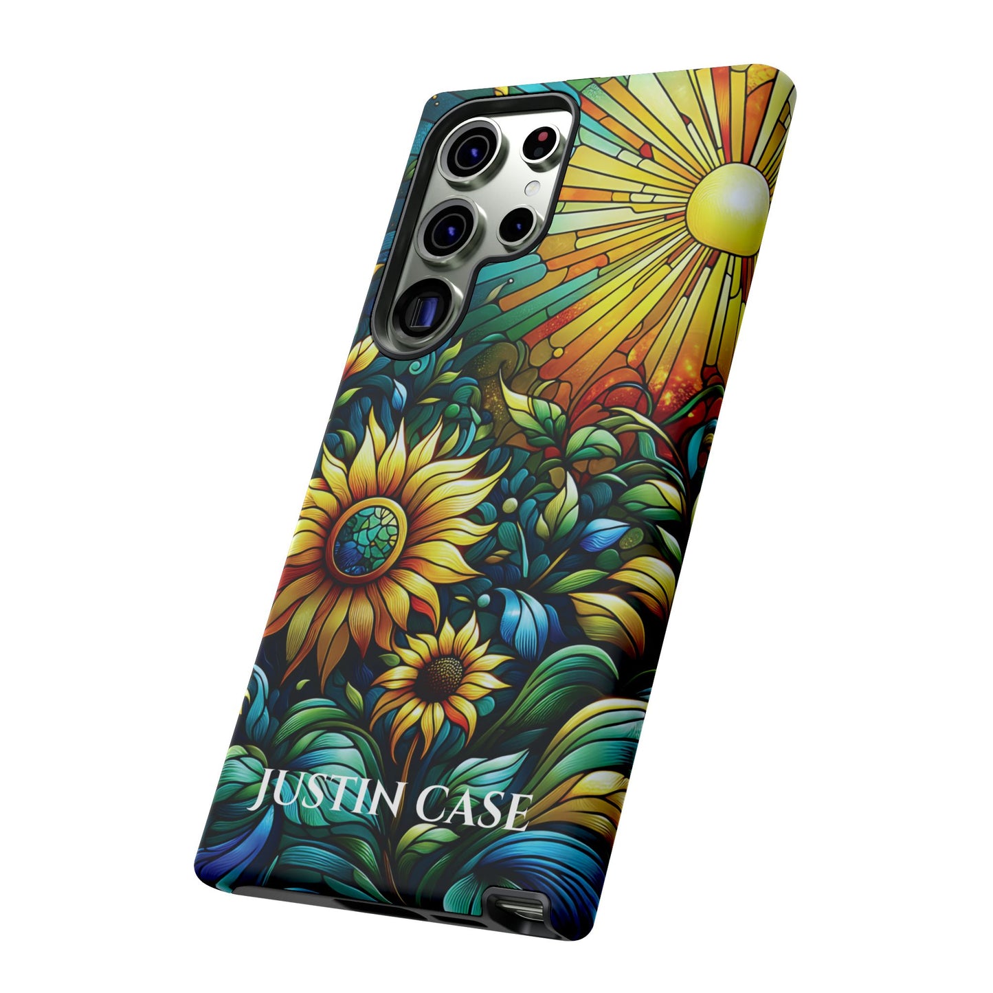 Cathedral Sunflowers - Personalized Phone Case