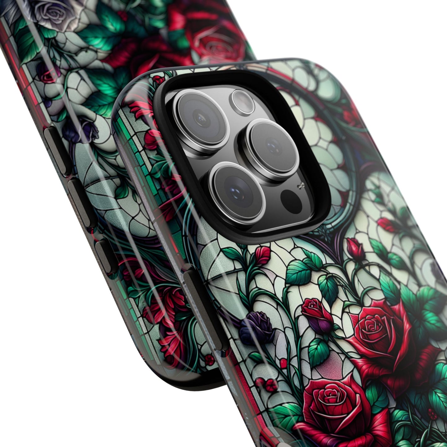 Cathedral Dawn Roses - Personalized Phone Case
