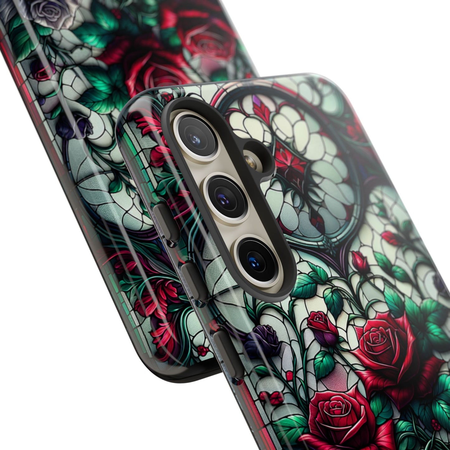 Cathedral Dawn Roses - Personalized Phone Case