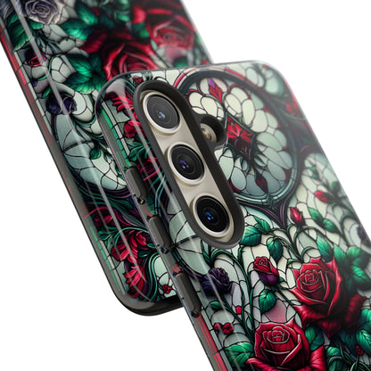 Cathedral Dawn Roses - Personalized Phone Case