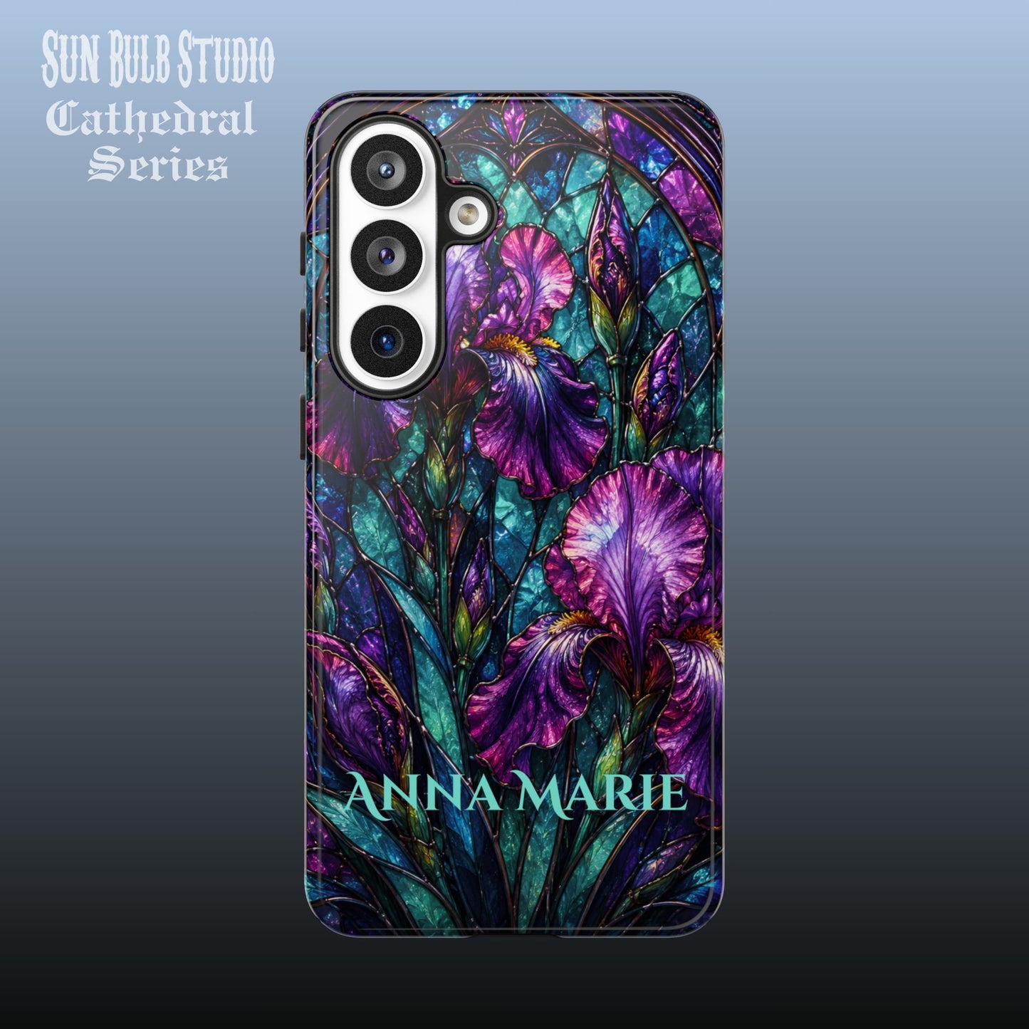 Cathedral Iris - Personalized Phone Case