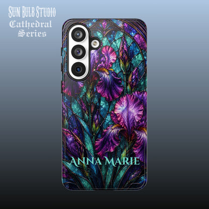 Cathedral Iris - Personalized Phone Case