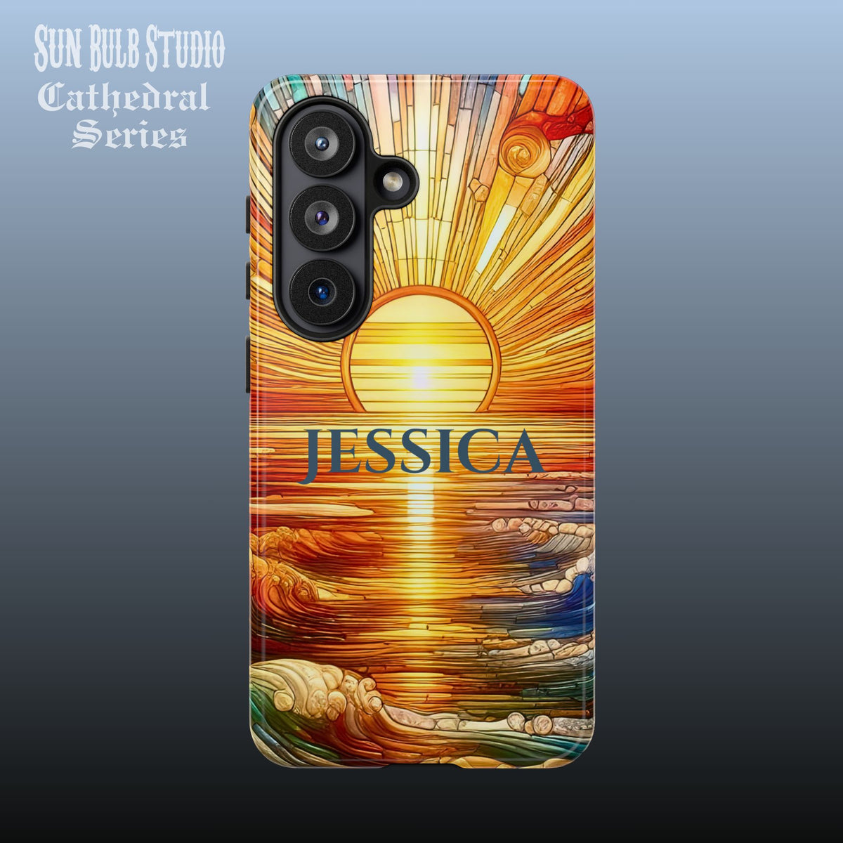 Cathedral Sunrise - Personalized Phone Case