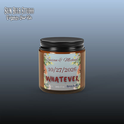 Customize Your Vibe™ Personalized Candle – Wedding Whatever