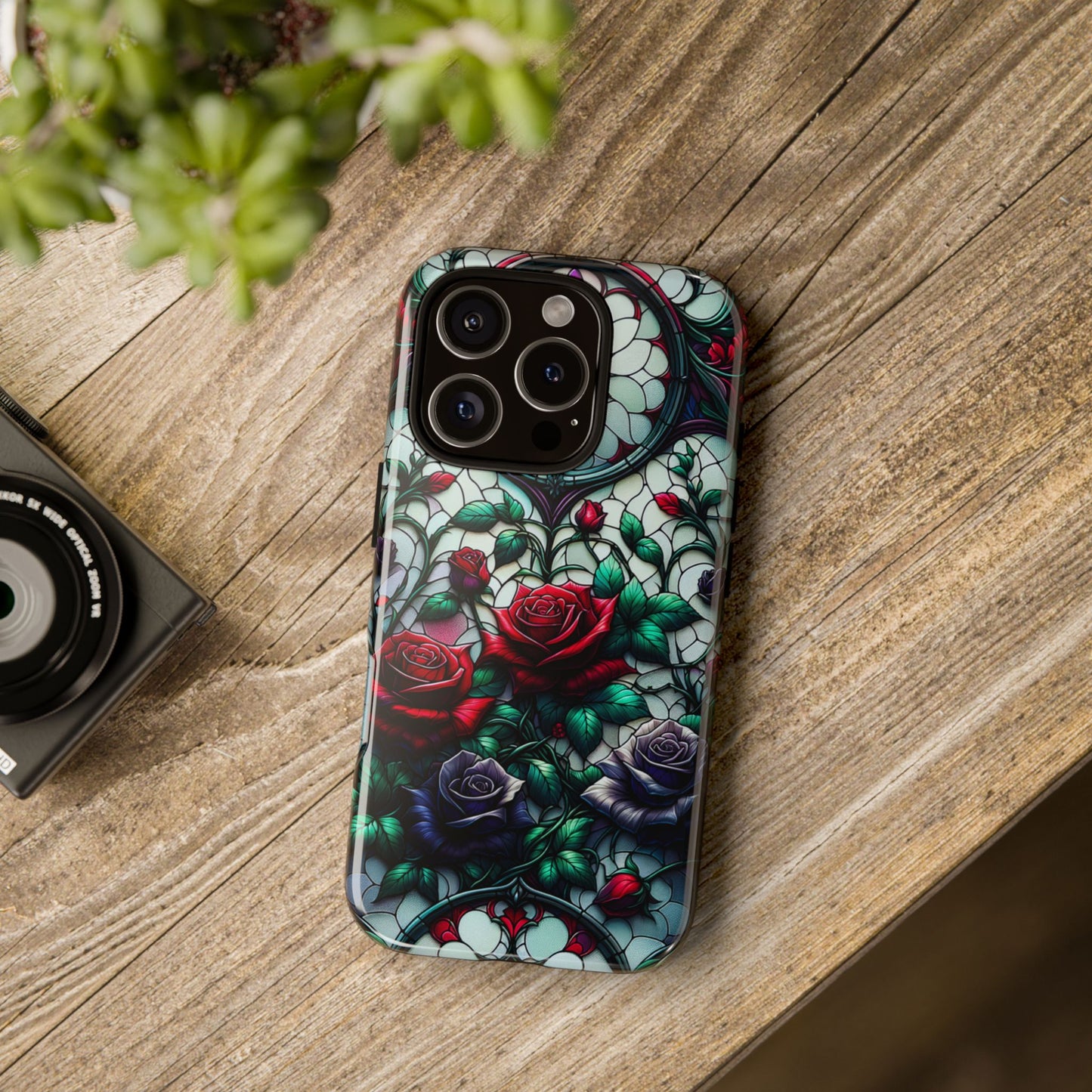 Cathedral Dawn Roses - Phone Case